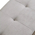 Banco Zapatero con Tapa Abatible y Cojín, Gris Claro / Gris Oscuro, 1 Asiento