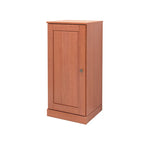 Gabinete de baño de madera maciza multicolor con puertas opcionales, montaje para 1 persona