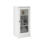 Gabinete de baño de madera maciza multicolor con puertas opcionales, montaje para 1 persona