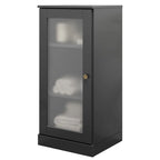 Gabinete de baño de madera maciza multicolor con puertas opcionales, montaje para 1 persona