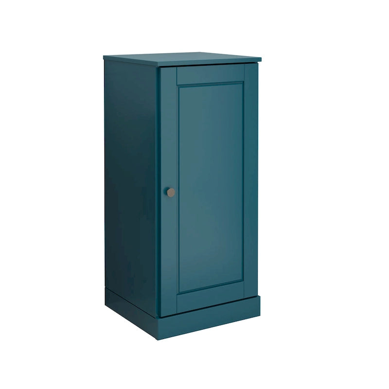 Gabinete de baño de madera maciza multicolor con puertas opcionales, montaje para 1 persona