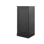 Gabinete de baño de madera maciza multicolor con puertas opcionales, montaje para 1 persona
