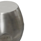 Mesa auxiliar metálica de nido de abeja de cobre/plata/oro/pátina, un solo uso