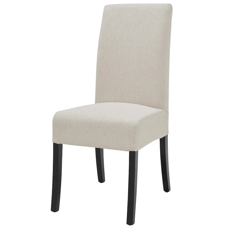 Silla de comedor de tela, patas rectas, juego de 2 (varios colores)