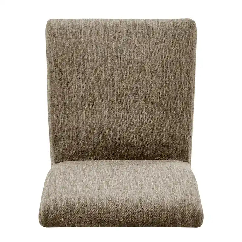 Silla de comedor de tela, patas rectas, juego de 2 (varios colores)