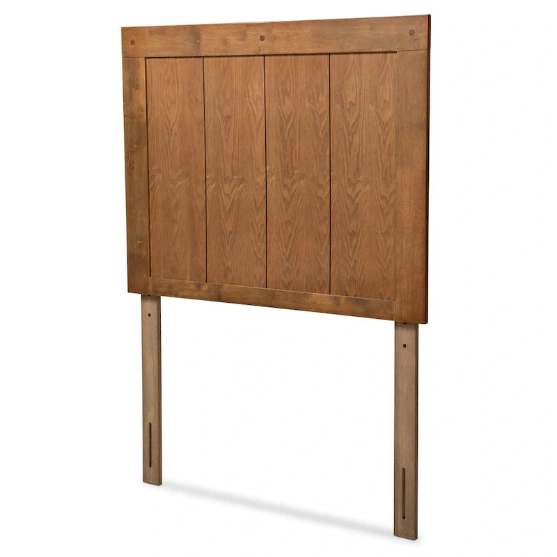 Cabecero de madera laminada de nogal y fresno – Twin / Full / Queen / King