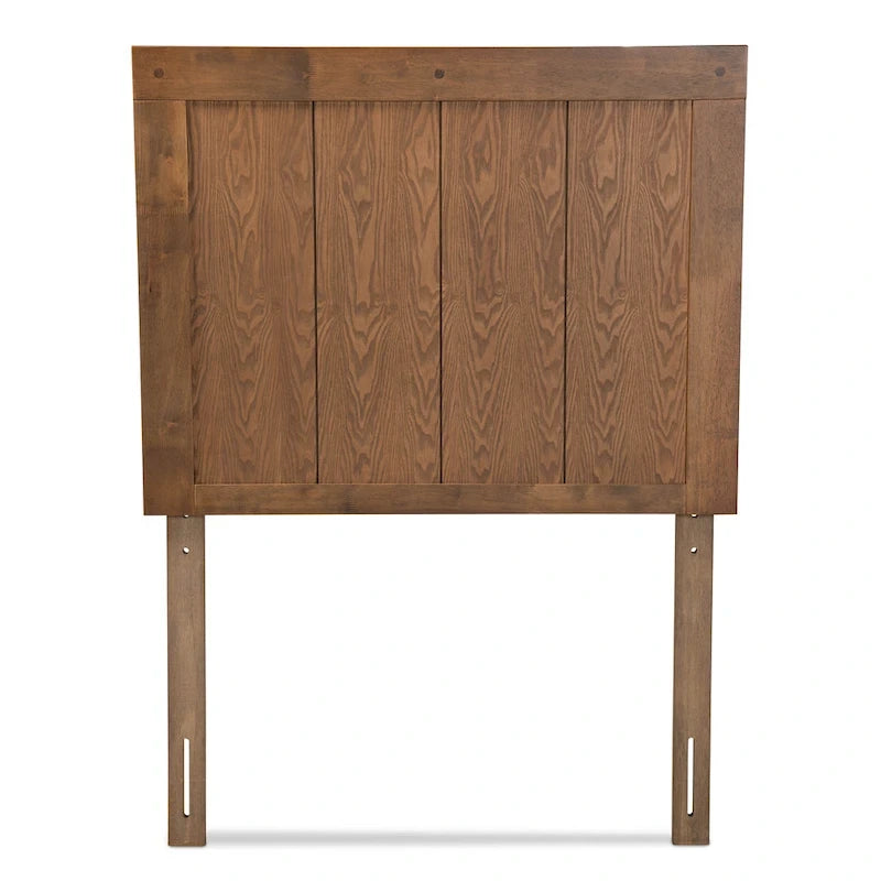 Cabecero de madera laminada de nogal y fresno – Twin / Full / Queen / King