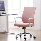 Porthos Home Brio Swivel Office Chair, Mesh Back, Adjustable Height