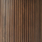 Mesa de comedor redonda de roble, madera maciza, 4-6 plazas