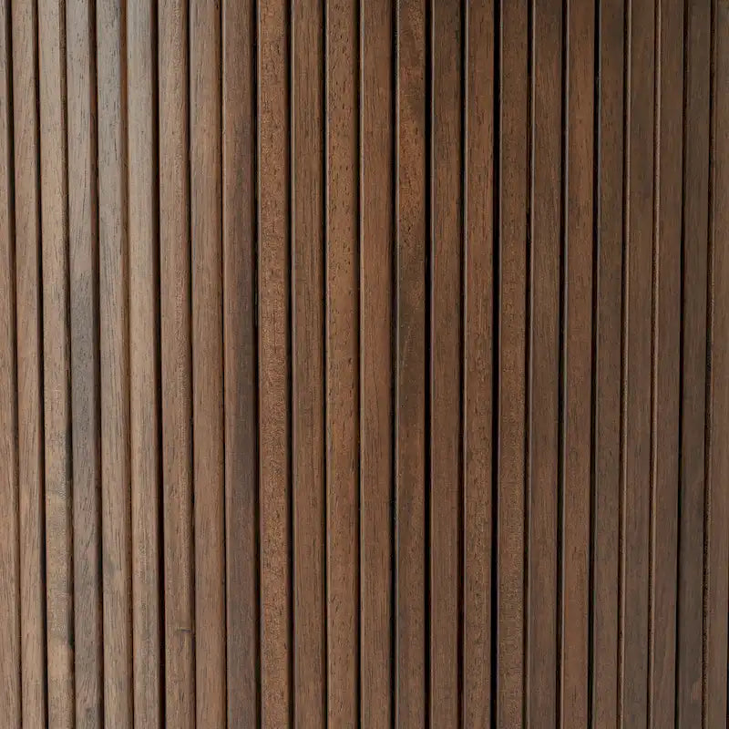 Mesa de comedor redonda de roble, madera maciza, 4-6 plazas