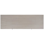 Mueble TV / Media con 2 puertas, 2 estantes, en Marrón / Negro / Blanco envejecido / Greige