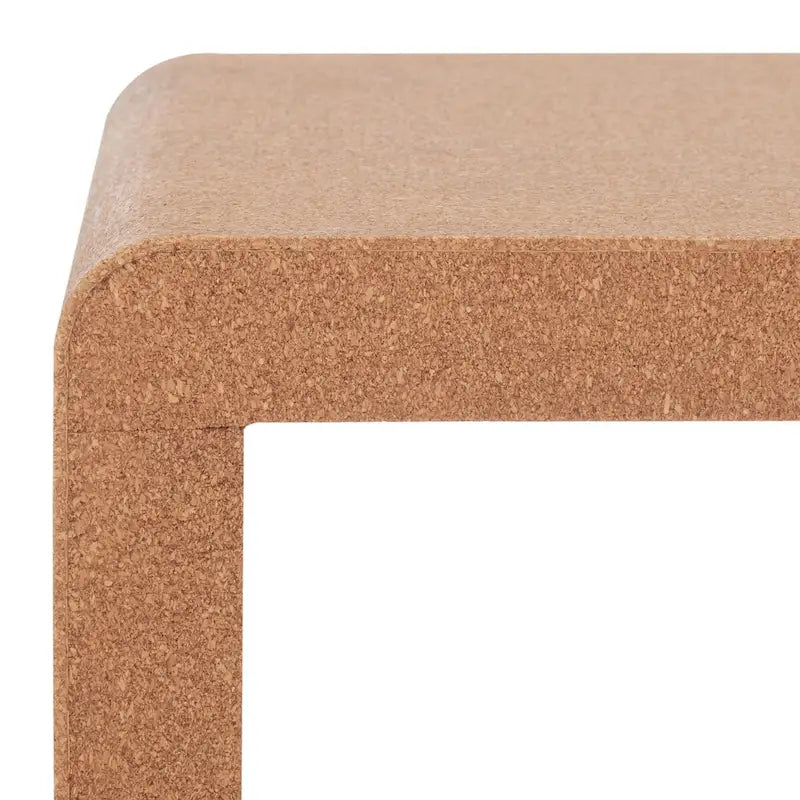 Mesa auxiliar de corcho en cascada, 1 persona, 45,7 cm An. x 35,6 cm Pr. x 45,7 cm Al.