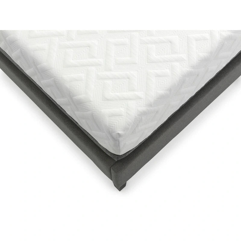 Juego de colchón viscoelástico blanco y base ajustable, 2 personas (Twin XL / Queen / Split King / Split Cal-King)