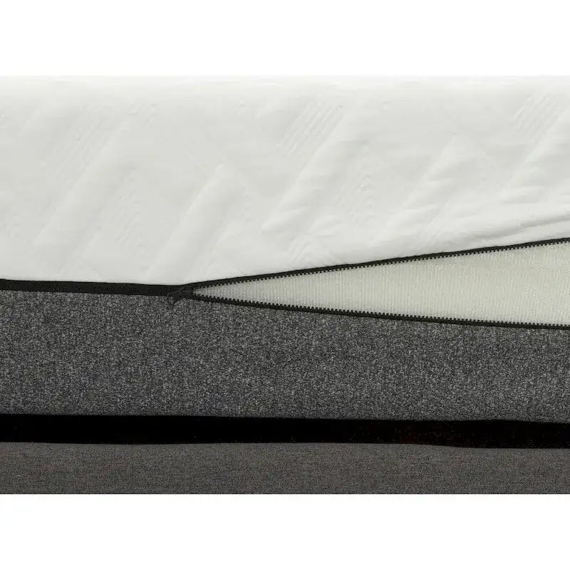 Juego de colchón viscoelástico blanco y base ajustable, 2 personas (Twin XL / Queen / Split King / Split Cal-King)