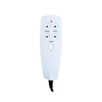 Juego de colchón viscoelástico blanco y base ajustable, 2 personas (Twin XL / Queen / Split King / Split Cal-King)