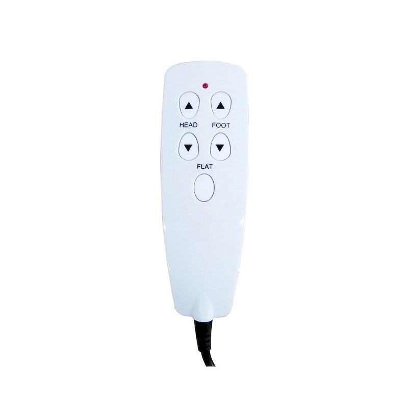 Juego de colchón viscoelástico blanco y base ajustable, 2 personas (Twin XL / Queen / Split King / Split Cal-King)