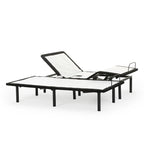 Juego de colchón viscoelástico blanco y base ajustable, 2 personas (Twin XL / Queen / Split King / Split Cal-King)