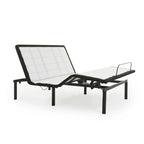 Juego de colchón viscoelástico blanco y base ajustable, 2 personas (Twin XL / Queen / Split King / Split Cal-King)